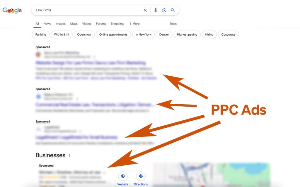 PPC Ads for Law Firms