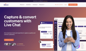 Blazeo website homepage