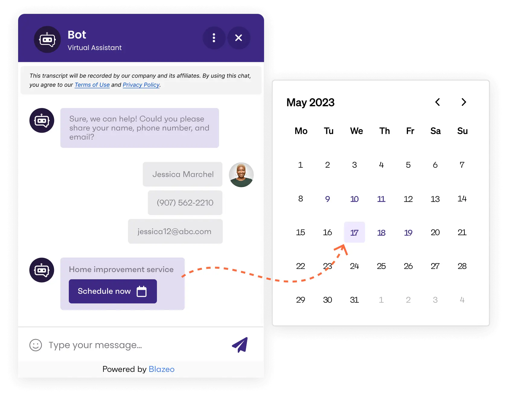 Blazeo Img Chat Bot